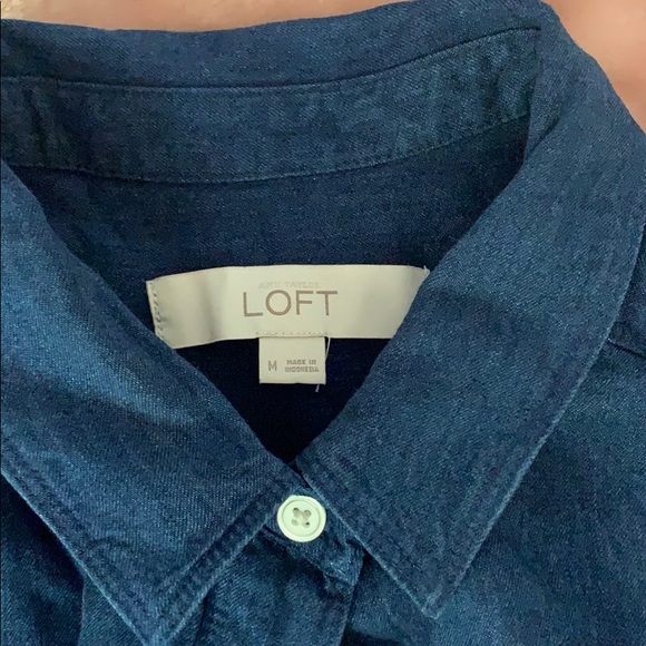 Soft denim button up - Picture 2 of 3